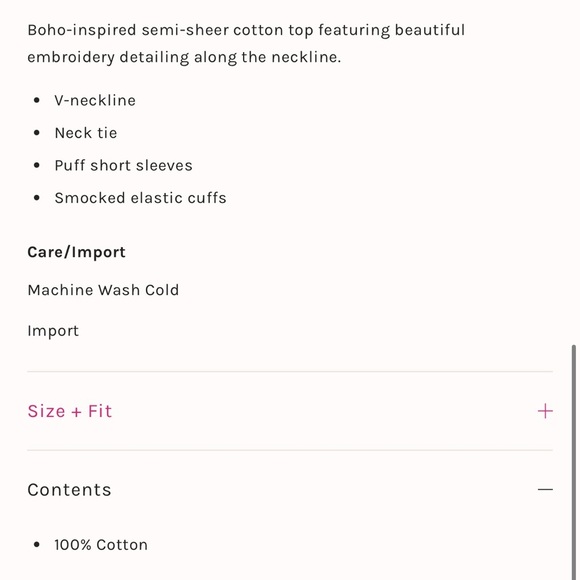 Free People Dreaming About You Baby Doll Blouse Embroidered Boho Size Small - Picture 4 of 13